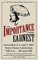 2015 - The Importance of Being Earnest (Nov)