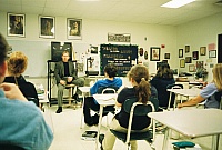 Roger Seyer in drama class - November 19, 2004