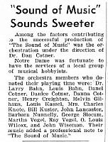 May 1966 page 1 article orchestra